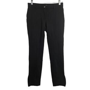 Eileen Fisher Women's Black Stretch Pants With Back Pockets Petite
